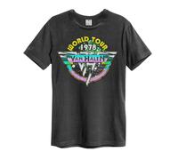 Van Halen T Shirt - World Tour 78 Amplified Vintage Rocksax Charcoal S