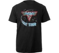 Van Halen Unisex T-Shirt. 1980 Tour (Large)