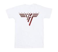 Van Halen White Ringspun Cotton Logo Printed Short-Sleeved Crew Neck T-Shirt XXL