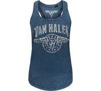 Van Halen Wings Logo Top navy S
