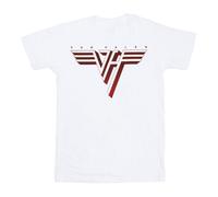 Van Halen Women's Classic Logo Cotton T-Shirt in White | Size: Medium Van Halen White M
