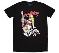 Van Halen Women's Running With The Devil T-Shirt Dress in Black | Size: 2XL Van Halen Black 2XL