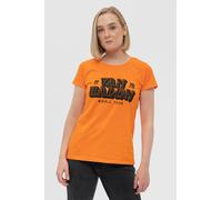 Van Halen Women's World Tour 78 Skinny Fit T-Shirt in Orange | Size: 2XL Van Halen Orange 2XL