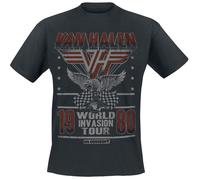 Van Halen World Invasion Tour 1980 T-Shirt black L