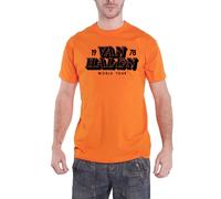 Van Halen World Tour 1978 T-Shirt in Orange | Size: 2XL Van Halen Orange 2XL