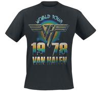 Van Halen World Tour '78 T-Shirt black XL