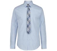 Van Heusen Long Sleeve Dress Shirt and Tie Set Elegant Shirt for Children and Boys, Windsurfer Plaid, 10-12