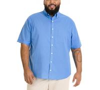 Van Heusen Men's Big & Tall Big Wrinkle Free Short Sleeve Button Down Check Shirt, Riviera Blue Minicheck, 4X-Large Tall