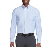 Van Heusen Men's dress button down shirts, Blue, L UK