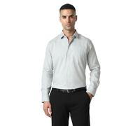 Van Heusen Men's Dress Shirt Fitted Poplin Solid Dress Shirt