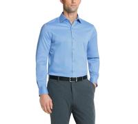 Van Heusen Men's Ultra Wrinkle Free Dress Shirt, Blue Frost, 16"-16.5" Neck 32"-33" Sleeve