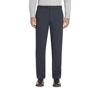 Van Heusen Men's Flex Flat Front Straight Fit Pant Casual, Slate Blue, 40 W/32 L