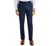 Van Heusen Men's Regular Fit Suit Separate Pant Business, Blue/Charcoal Birdseye, 40W x 30L