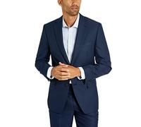 Van Heusen Men's Regular Fit Suit Separate Pant Business, Blue/Charcoal Birdseye, 40W x 30L