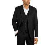 Van Heusen Men's Regular Fit Suit Separate Pant Business Sets, Black, 30W / 30L