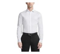 Van Heusen Men's Regular Fit Twill Solid Button Down Kragen Kleid Hemd Dress Shirt, White, XL