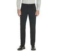 Van Heusen Men's Slim FIT Flex 4-Way Stretch TECH Pant Business Casual, Black, 30W x 30L