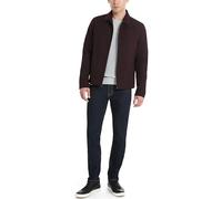 Van Heusen Men's Trudy Casual Trucker Jacket, Burgundy, L