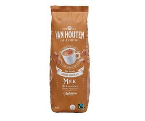 Van Houten Ground Milk Chocolate for Drinks 1Kg Bag