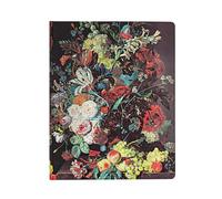 Van Huysum (Still Life Burst) Ultra Lined Journal (Elastic Band Closure): Lined Ultra