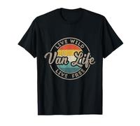 Van Life Clothing Vintage Van Dwellers Retro Vanlife Nomads T-Shirt