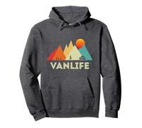 Van Life Vanlife Camper Camping Retro Vintage sunset Pullover Hoodie