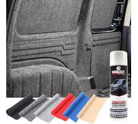 Van Lining Carpet - Various Size 4 Way Stretch Camper Conversion Pliable Trim(Anthracite,5 Metre x 2 Metre +4 Cans)