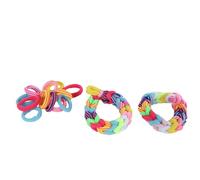 Van Manen Glamour Loom hair bands colorful - 150 pieces for children