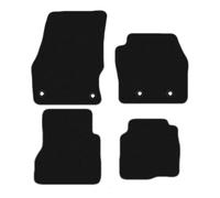 Van Mats for Ford Transit Connect Crew Cab SWB Van 2016-2022 Car Mats UK-Made Tailored Fit Carpet Floor Mats Full Coverage Compatible Accessory Grey Trim