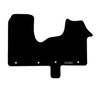 Van Mats for Vivaro Through load passenger seat Car Mats UK-Made Tailored Fit Carpet Floor Mats Full Coverage Compatible Accessory Black Trim