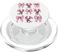 Van Meter Visitor Cryptid Cryptozoology Girl Coquette Bow PopSockets PopGrip for MagSafe