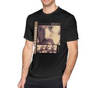Van Morrison Moondance Men's Classic Breathable T Shirt Casual Round Neck Easy Tee Comfortable T Shirts Size M Black