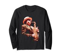Van Morrison Singer Sax Player at St David's Hall Cardiff Long Sleeve T-Shirt
