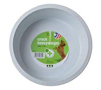 Van Ness Crock Heavyweight Dish Food Bowl for Dogs Jumbo 106 ounces - 2 Pack
