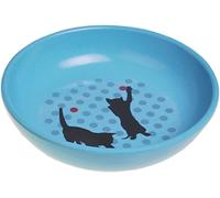 Van Ness Ecoware Non-Skid Degradable Cat Dish 8 oz Capacity (5.25" D x 1.25" H) - Pack of 6