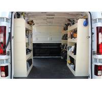 Van Racking for Renault Trafic SWB (L1) 2015+ Complete Toolbox & Storage Set