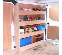 Monster Racking Ford Transit Van Racking & Shelving Storage Unit, 102cm x 136cm x 30cm, Plywood