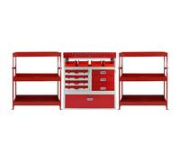 Monster Racking Flame Metal Van Shelving Bundle