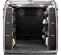 Van Racking & Shelving for Ford Transit Custom LWB (L2) 2024+ Heavy Duty HEXABOARD Van Storage System - Tool Storage Shelves & Work Van Organisation - Complete Set