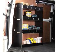 Van Racking & Shelving for Ford Transit Custom SWB (L1) 2024+ Heavy Duty HEXABOARD Van Storage System - Tool Storage Shelves & Work Van Organisation - Rear Van Rack