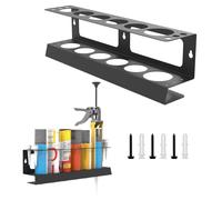 Van Racking, Silicone Tube Storage Holder, Wall Mounted Manual Caulking g-un Holder, Metal Storage Rack for Workshop, Shop, Garage, Sealant Organizer