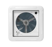 Van Roof Vent,Rv Roof Vent Fan,12v Motorhome Vent Fan Ip68 Waterproof Level,Six Adjustable Wind Speeds,Caravan Skylight Suitable for Camping, Summer, and Rain Protection