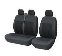 Van Seat Covers for VW Transporter 6.1 (T6) 7H II 2019-2024, Single & Double Car Seat Protector Covers, Van Truck Lorry Front 2+1,C