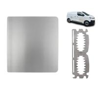 Van Security Shield For Citroen Dispatch 2017-On Right Side Door Brushed