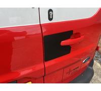 Van Security Shield For Ford Transit Connect 2014-2025 Rear Barn Door Black | Rear Barn Door Security Repair Shield, External Van Protection Plate, Matte Black Finish FOR5-RB-EXT-001-MB