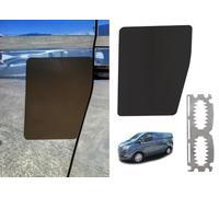 Van Security Shield for Ford Transit Custom MK1 2013-2023 Left Door Black