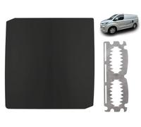 Van Security Shield For Ford Transit Custom MK2 2024-On Left Door Black | Free STEALTH Trap Anti Cut-Around Device, Left Side Door Security Shield, Matte Black Finish FOR7-NSL-EXT-001-MB