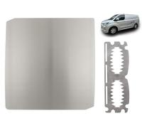Van Security Shield For Ford Transit Custom MK2 2024-On Left Door Brushed