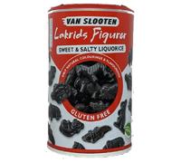 Van Slooten Lakrids Figurer 225g, 10-Pack - Dutch Liquorice Candy