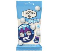 Van Slooten Mint Chewy Candy (12 x 60g Multipack) - Soft & Refreshing Peppermint Flavoured Dutch Candy - Vegan & Gluten Free Sweets - Authentic Dutch Confectionery Bulk Pack